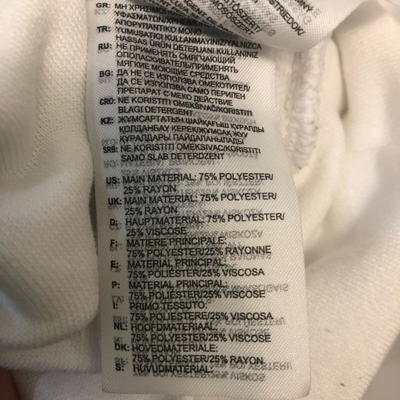 Adidas Climalite White & Black Pullover - Picture 5 of 7